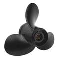 thumbnail image 2 of 9x10-1/2in Outboard Propeller 3 Blades 8 Tooth High Thrust Aluminum Alloy 48-828156A12 Replacement, 2 of 8