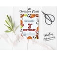 thumbnail image 3 of Darling Souvenir Multicolor Birthday Invitation Card Printable Fill or Write In Blank Invites Party Supplies Pack Of 28 5 x 7 Inches, 3 of 5