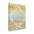 thumbnail image 2 of Trademark Fine Art 'Tapestry Rosette I' Canvas Art by Chariklia Zarris, 2 of 4