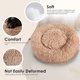 thumbnail image 5 of Cama para mascotas Hoewina Calming Donut para perro y gato, 50 cm (camel), 5 of 7