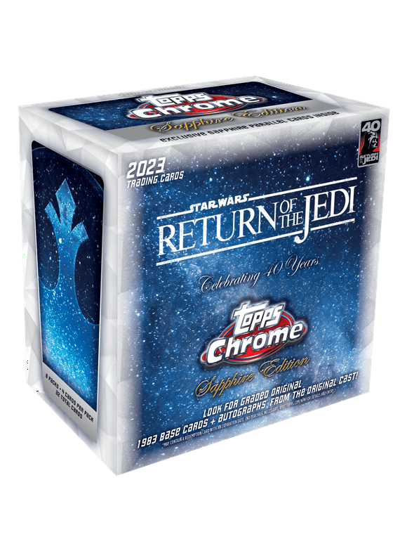 2023 Topps Star Wars Chrome Sapphire Edition - 40th Anniversary!