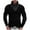 Black, variant on jsaierl Sweaters for Men Knit Shawl Collar Pocket Top Long Sleeve Slim Zip Fall and Winter Pullover Sweater