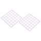 thumbnail image 1 of Panel de rejilla de alambre Uxcell 12x12", paquete de 2, paneles decorativos de malla metálica para colgar fotos, púrpura, 1 of 5