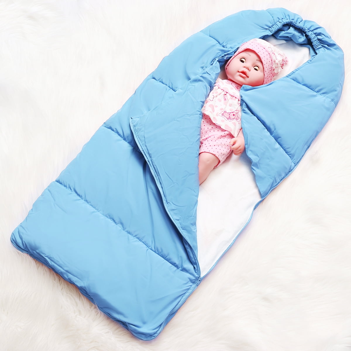 Newborn Baby Infant Soft Swaddling Blanket Swaddle Wrap Sleeping Bag