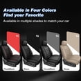 thumbnail image 3 of HQBQBUG Seat Covers Custom Fit for Toyota RAV4 2013-2025 2026,2 Seats Waterproof Leather Car Seat Covers Protector with Compatible Airbag Gray,Front Set(2 Seats), 3 of 9