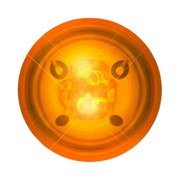 LED Impact Activated Bouncy Ball, Orange