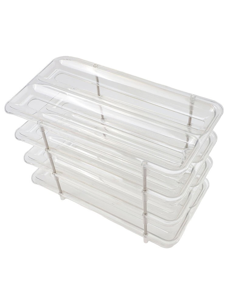 Egg Container Ladder Style Egg Organizer Holder Storage Box Eggs Dispenser Tray