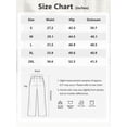 thumbnail image 7 of Airmenty Wide Leg Pants for Women High Waisted Stretchy Work Dress Pants Business Casual Palazzo Pants Dressy Slacks Trousers with Pockets S-2XL, 7 of 7