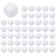 thumbnail image 1 of 50 Uds. De bolas de poliestireno sólido para decoración de bodas, manualidades de modelado, esferas redondas, cosas de bricolaje, color blanco (sólido 2cm), 1 of 7