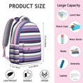 thumbnail image 6 of Geometric Shapes with Raised Texture Backpack - Adds Dimension to Your Style, Practical for School and Day Trips, Unique Conversation Starting Gift, 6 of 6
