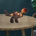 thumbnail image 3 of Silueta de regalo de escultura 3D con luces Bosque arbolado creativo Dinosaurio Yuyangstore Escultura Tótem, 3 of 8