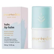 Evereden Baby Lip Balm, 0.13 oz | Clean and Natural Baby Care | Non-toxic and Fragrance Free Baby Skincare