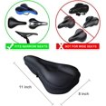 thumbnail image 2 of Pedal In Style, Three Layer Cushion: Boost Your Cycling Game With Breathable Lycra Fabric And A Waterproof Bike Seat Cover, 2 of 4
