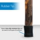 thumbnail image 5 of Bastón de madera RMS - Bastón de madera natural de 91 cm - Bastón artesanal de madera con mango descentrado para hombre o mujer (mango Derby liso), 5 of 5