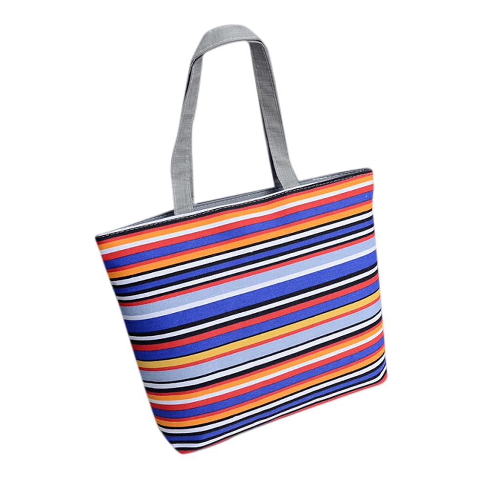 jovati Fashion Women Girls Printing Canvas Shopping Handbag Shoulder Tote Shopper Bag Walmart