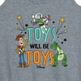 thumbnail image 3 of Toy Story - Toys Will Be Toys - Women's Racerback Tank Top, 3 of 5