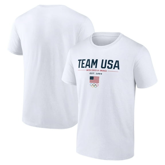 Men's White Team USA 2024 Olympics Gold Medal T-Shirt