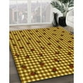 thumbnail image 2 of Ahgly Company Indoor Square Patterned Bee Yellow Area Rugs, 8' Square, 2 of 6