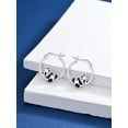 thumbnail image 4 of Dorunmo Panda Hoop Earrings for Women 925 Sterling Silver Cute Animal Panda Lover Jewelry Gifts, 4 of 6