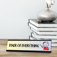 thumbnail image 2 of Fixer of Everything, Stick People Desk Sign, Novelty Nameplate (2 x 8"), 2 of 3