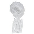 thumbnail image 5 of Disposable Bouffant Caps 100 Pack - 21 Inch Elastic Hair Nets for Food Service, Kitchen & Salon Use, Breathable White Head Covers, 5 of 9