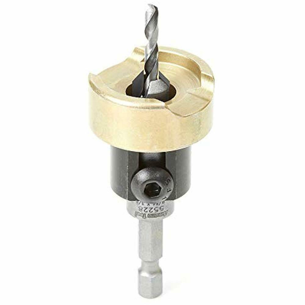 Amana Tool 55228 Carbide Tipped 82 Countersink With Adjustable Depth