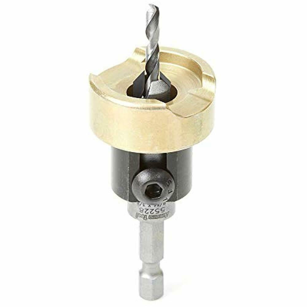 Amana Tool 55228 Carbide Tipped 82 Countersink With Adjustable Depth