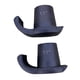 thumbnail image 1 of 2 deslizadores de esquí Walker para senderos de esquí, cubiertas para pies, esquís Coaster para personas mayores, plegables Agujero Negro 28mm, 1 of 9