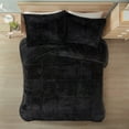 thumbnail image 4 of King/Cal King Shaggy Long Fur Comforter Mini Set, 4 of 4