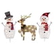 thumbnail image 2 of Adornos navideños de pingüinos con luces LED | Decoración para jardín, patio y césped | Figuras acrílicas luminiscentes con luces | Set de montaje DIY para fiestas navideñas y patio, 2 of 5