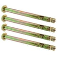 thumbnail image 6 of EXHUMKY 4-Piece Golden Carbon Steel Concrete Anchors Kit with Knurled Bolts for Home Improvement, 6 of 8