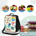 thumbnail image 4 of Picia Playing Video Games Lunch box Lunch bag for men women Large capacity Lunchbox Reusable Lunch bags Insulated Lunch bag Lunch box cooler, 4 of 9