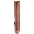 thumbnail image 3 of Naturalizer Womens Dev Leather Almond Toe Knee High Fashion Boots, 3 of 5