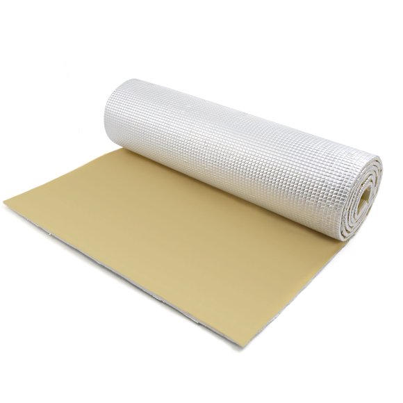 Unique Bargains 236mil 10.76sqft Car Door Ceiling Tailgate Heat Sound Deadener Mat 40' x 40'