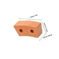 thumbnail image 2 of BRIGHTFUFU 30Pcs Building Bricks Mini Brick Models Khaki Pottery Clay for Sand Table Decorations Projects, 2 of 8
