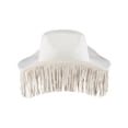 thumbnail image 3 of CTM  Studded Fringe Western Cowboy Hat (Women), 3 of 5