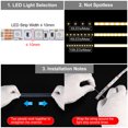 thumbnail image 3 of Unique Bargains Silicone Tube Sleeve, 33ft/10Meter 10mm for Strip Light, 3 of 7