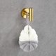 thumbnail image 2 of Ganchos para toallas de baño YONGSHENG acero inoxidable Sus304 oro cepillado paquete de 2, 2 of 5