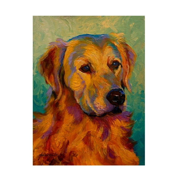Marion Rose 'Den Retriever' Canvas Art