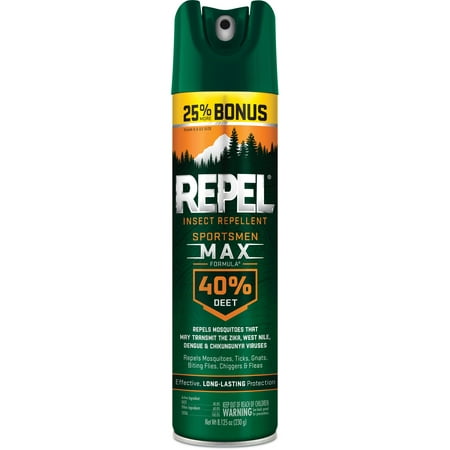 Repel Insect Repellent Sportsmen Max Formula 40% DEET, (Best Deet Insect Repellent Uk)