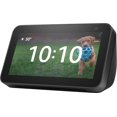 thumbnail image 2 of (2) Echo Show 5 (Segunda Generación, Versión 2021): Carbón + Enchufe Inteligente WiFi + Cable Ethernet + 2 Pilas AAA + Extensor WiFi + Protector contra Sobretensiones + Limpiador de Pantalla LCD, 2 of 6