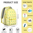 thumbnail image 6 of Lemon Aesthetic Lecture Bookbag - Stylish Backpack for Teens & College, Large Capacity Citrus Design Laptop Backpack, Fun Gift, 6 of 6