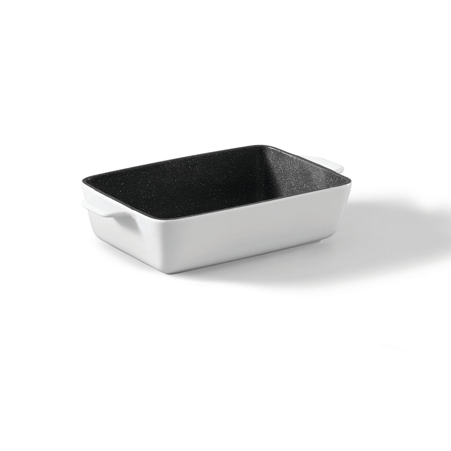 Starfrit The Rock Plat de cuisson en céramique antiadhésif - 25x17cm (7" x 10") - Rectangle - Va au four - Facile à nettoyer - Va au lave-vaisselle