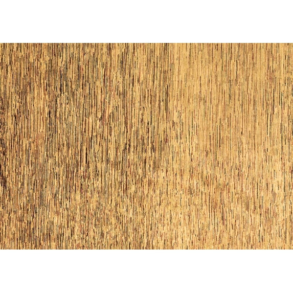 Ahgly Company Indoor Rectangle Oriental Brown Modern Area Rugs, 3' x 5'