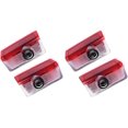thumbnail image 2 of luces de cortesía para puerta de coche, luz LED de bienvenida para puerta de coche, proyector de logotipo, luces de sombra fantasma compatibles con ABCEM GL Class W176 W246 W205 W212 W213 W166 W164 X164 X166 W253 W156 W292 Kuyhfg Bienvenido a Kuyhfg, 2 of 5