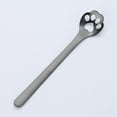 thumbnail image 2 of Tunhigl Cute 304 Stainless Steel Coffee Spoon - Durable Tea Stirring Spoon, Mug Spoon with Unique Claw Dog Design, Perfect for Kitchen, Restaurant, and Bar Black, 2 of 4