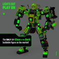 thumbnail image 2 of Robot mecánico de juguete JITTERYGIT que brilla en la oscuridad durante 6 a 10 años, 2 of 6