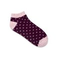 thumbnail image 4 of Joyspun Women's Double Layer Low Cut Lounge Socks, 3 Pack, Shoe Sizes 4-10, 4 of 5