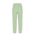 thumbnail image 5 of JJHGVB Joggers for Women Sweatpants Women Sweatpants For Women Pants Drawstring Casual Fashion Solid Color Cropped Pants Baggy Pants Sweat Pants Mint Green 2XL, 5 of 5