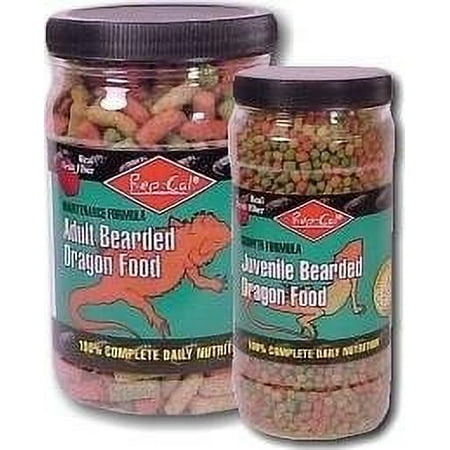 UPC: 0788286008155 | Rep-Cal Adult Bearded Dragon Food (8 oz)